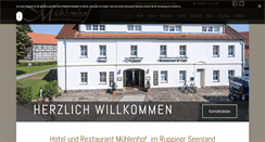 Desktop Screenshot of muehlenhof.info